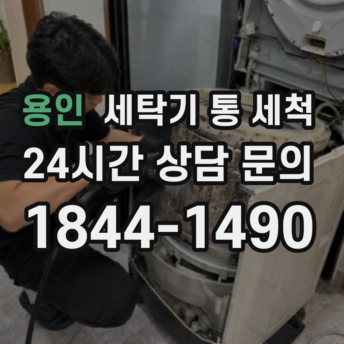 용인 세탁기 통 세척