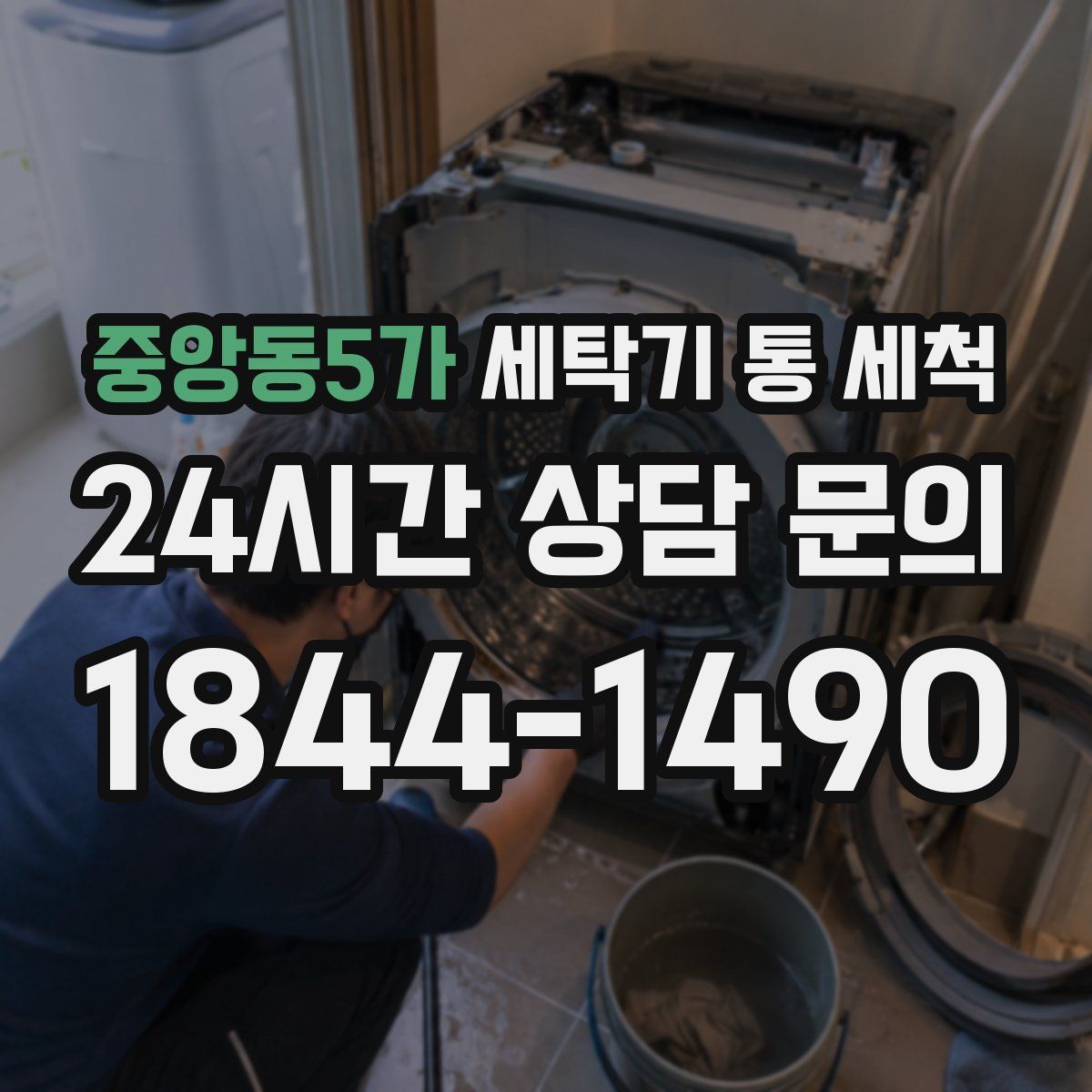 중앙동5가 세탁기 통 세척