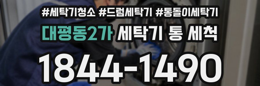 대평동2가 세탁기 통 세척