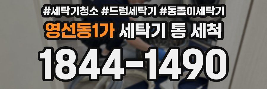 영선동1가 세탁기 통 세척