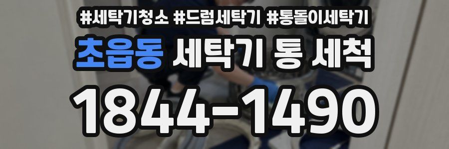 초읍동 세탁기 통 세척