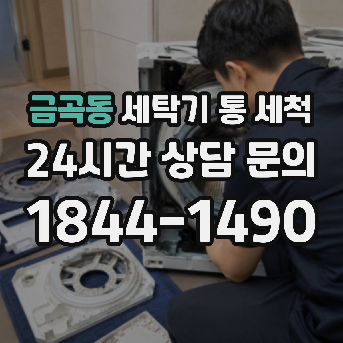 금곡동 세탁기 통 세척