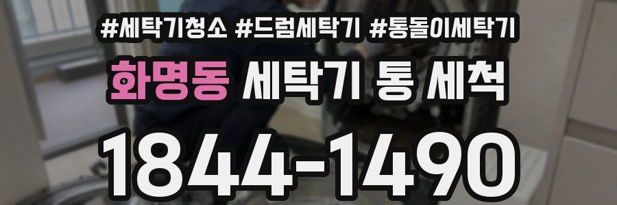 화명동 세탁기 통 세척