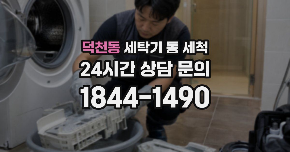 덕천동 세탁기 통 세척