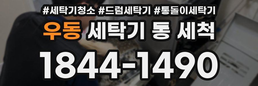 우동 세탁기 통 세척