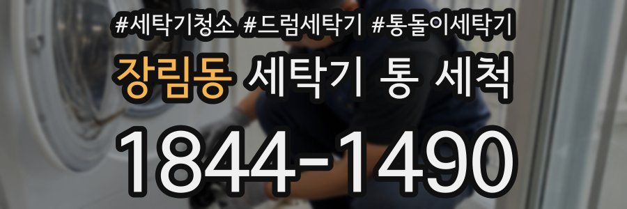 장림동 세탁기 통 세척