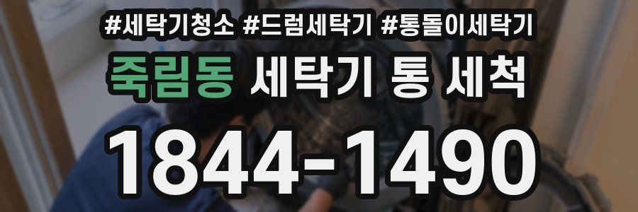 죽림동 세탁기 통 세척