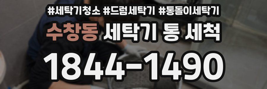 수창동 세탁기 통 세척