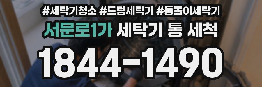 서문로1가 세탁기 통 세척