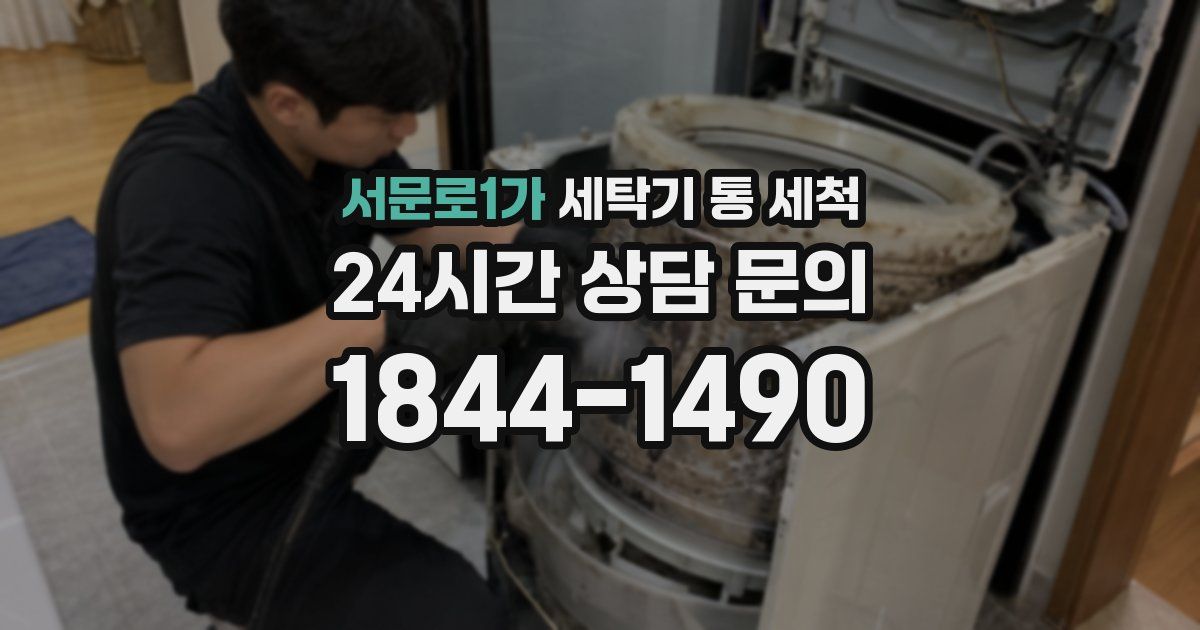 서문로1가 세탁기 통 세척