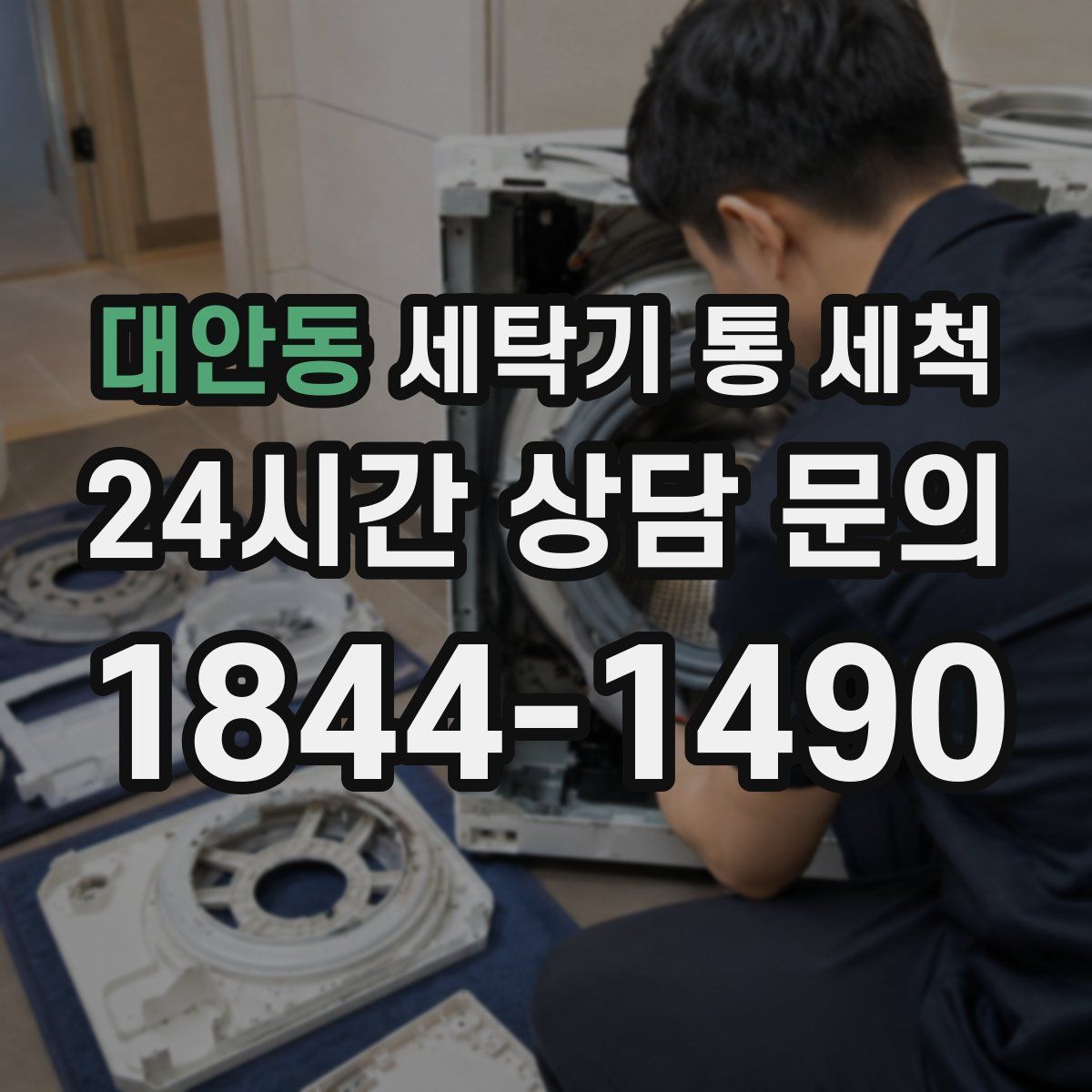 대안동 세탁기 통 세척