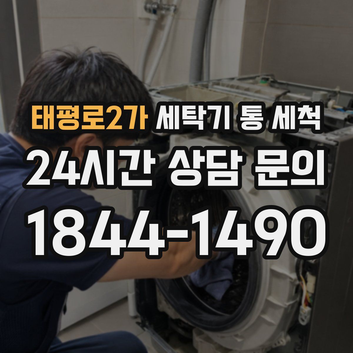 태평로2가 세탁기 통 세척