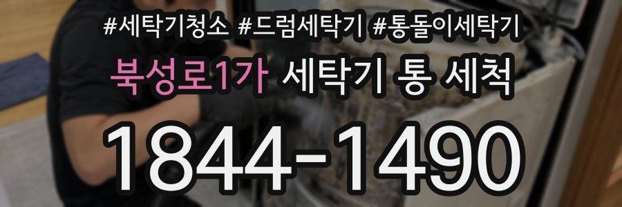북성로1가 세탁기 통 세척