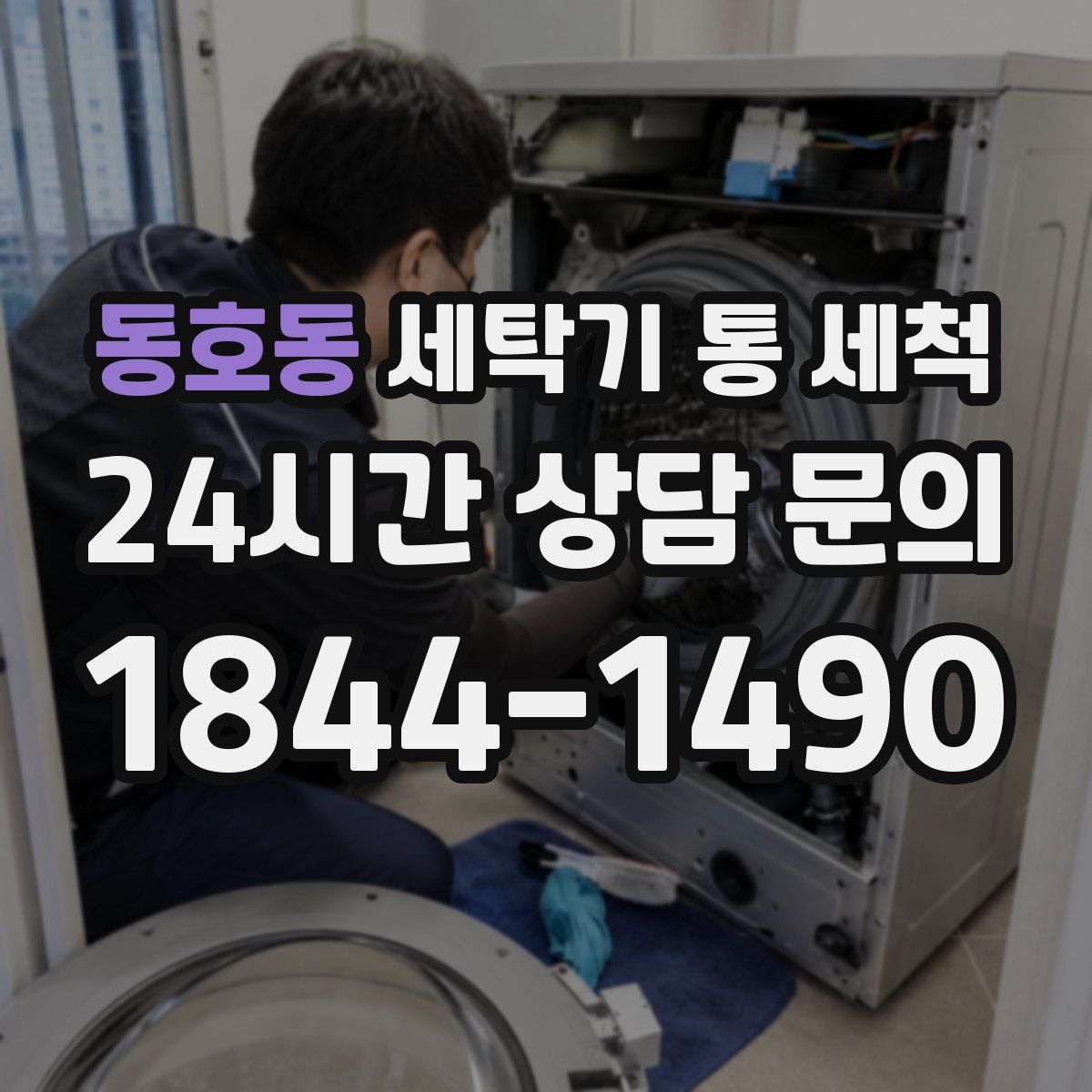 동호동 세탁기 통 세척
