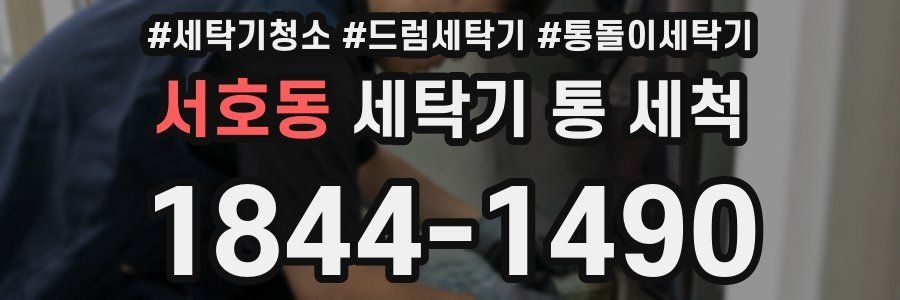 서호동 세탁기 통 세척