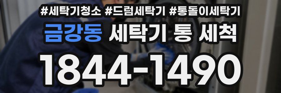 금강동 세탁기 통 세척