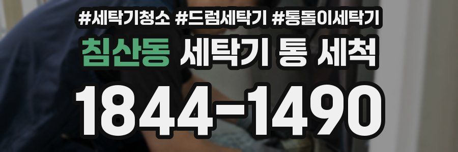 침산동 세탁기 통 세척
