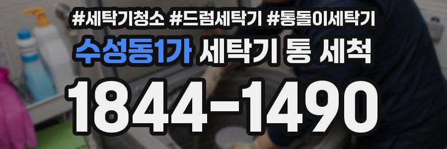 수성동1가 세탁기 통 세척