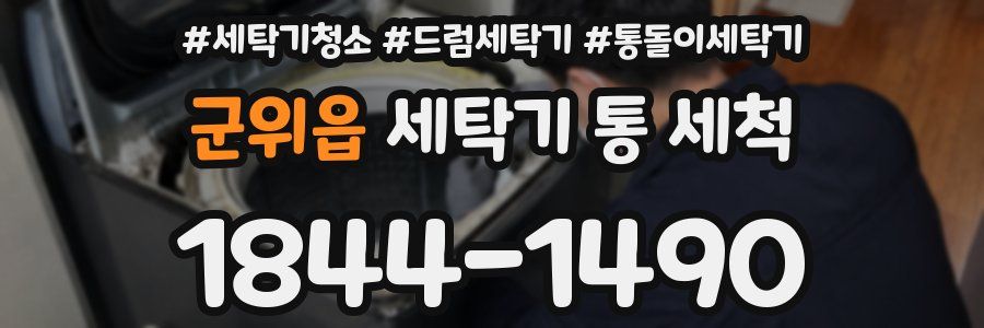 군위읍 세탁기 통 세척