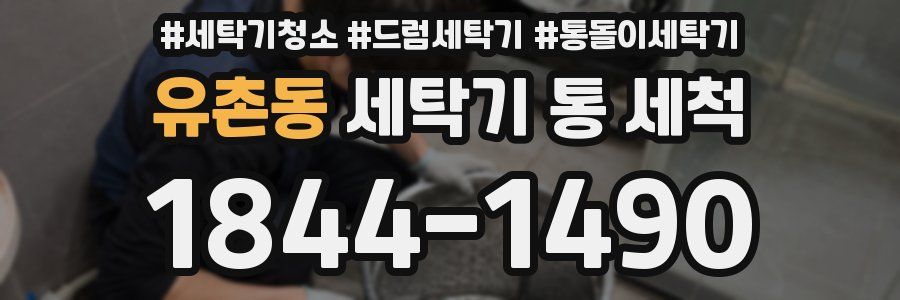 유촌동 세탁기 통 세척