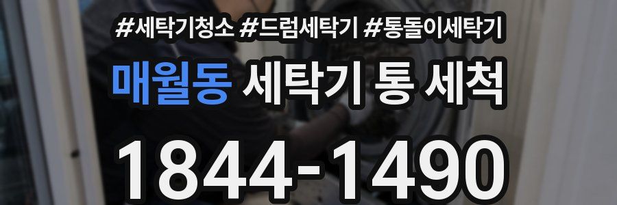 매월동 세탁기 통 세척