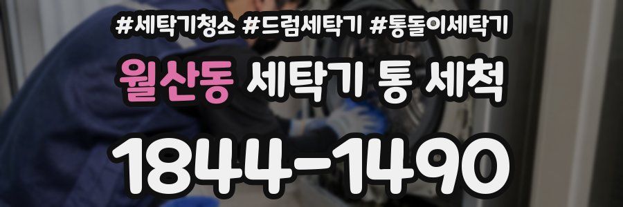 월산동 세탁기 통 세척