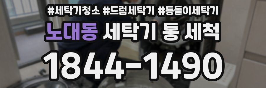노대동 세탁기 통 세척
