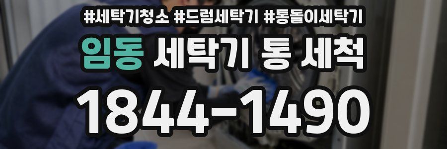 임동 세탁기 통 세척