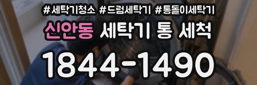 신안동 세탁기 통 세척