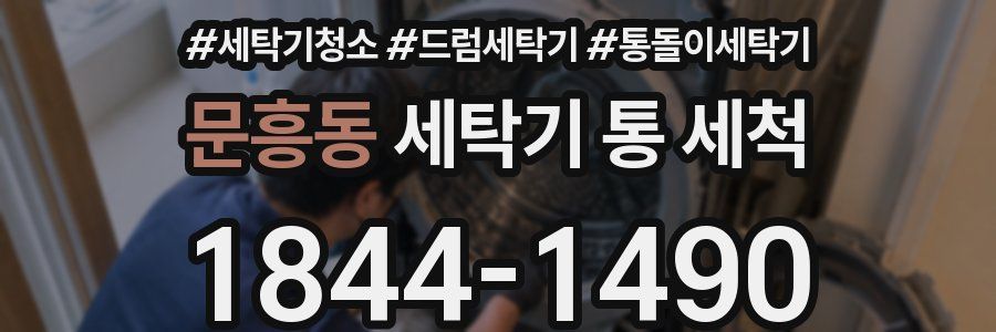 문흥동 세탁기 통 세척