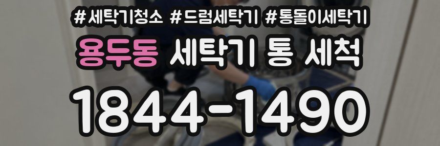 용두동 세탁기 통 세척