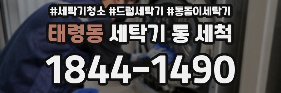 태령동 세탁기 통 세척