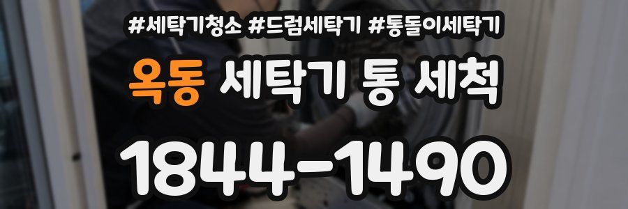 옥동 세탁기 통 세척