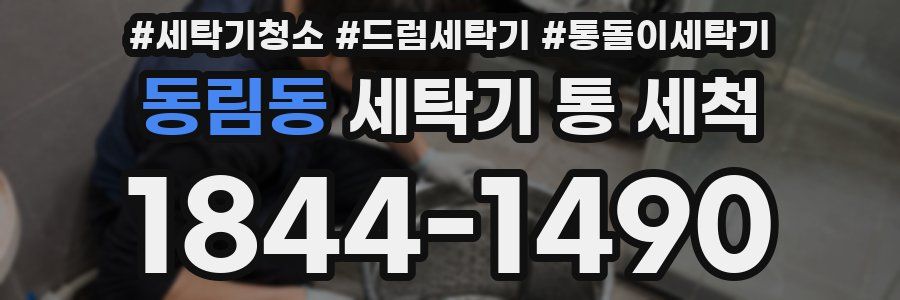 동림동 세탁기 통 세척