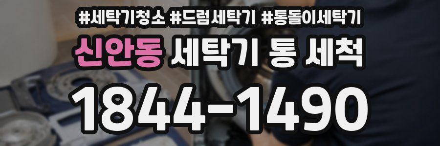 신안동 세탁기 통 세척