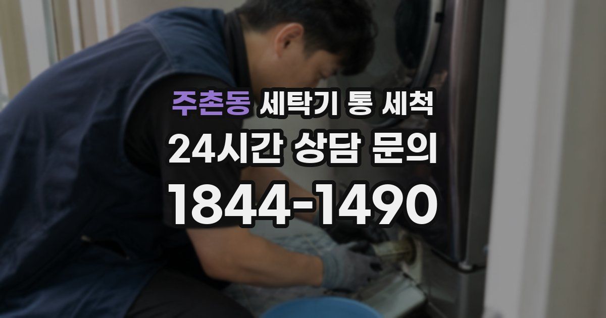 주촌동 세탁기 통 세척