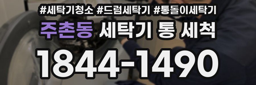 주촌동 세탁기 통 세척