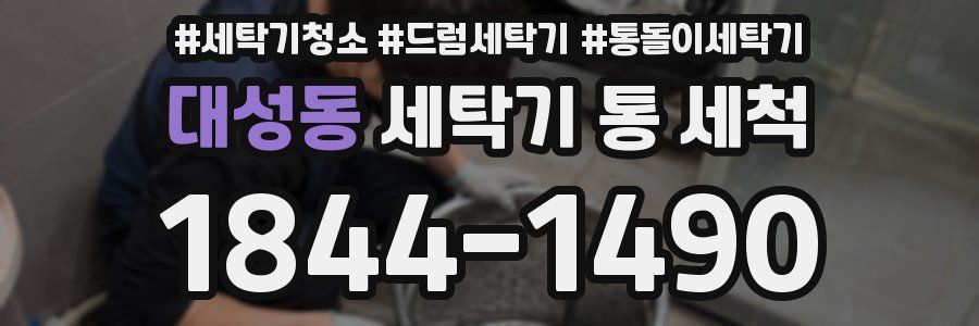 대성동 세탁기 통 세척