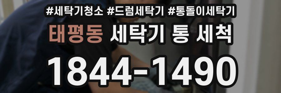태평동 세탁기 통 세척