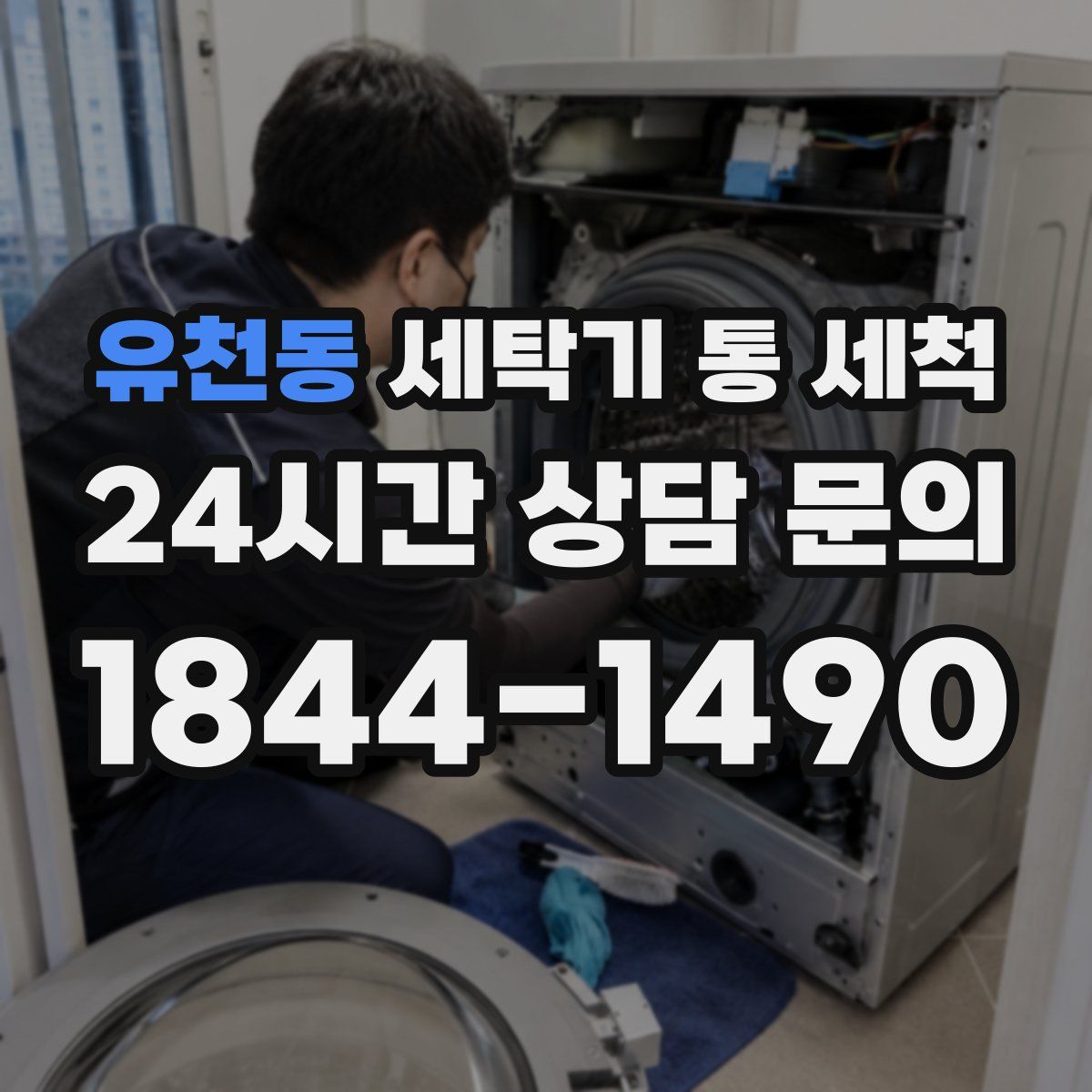 유천동 세탁기 통 세척