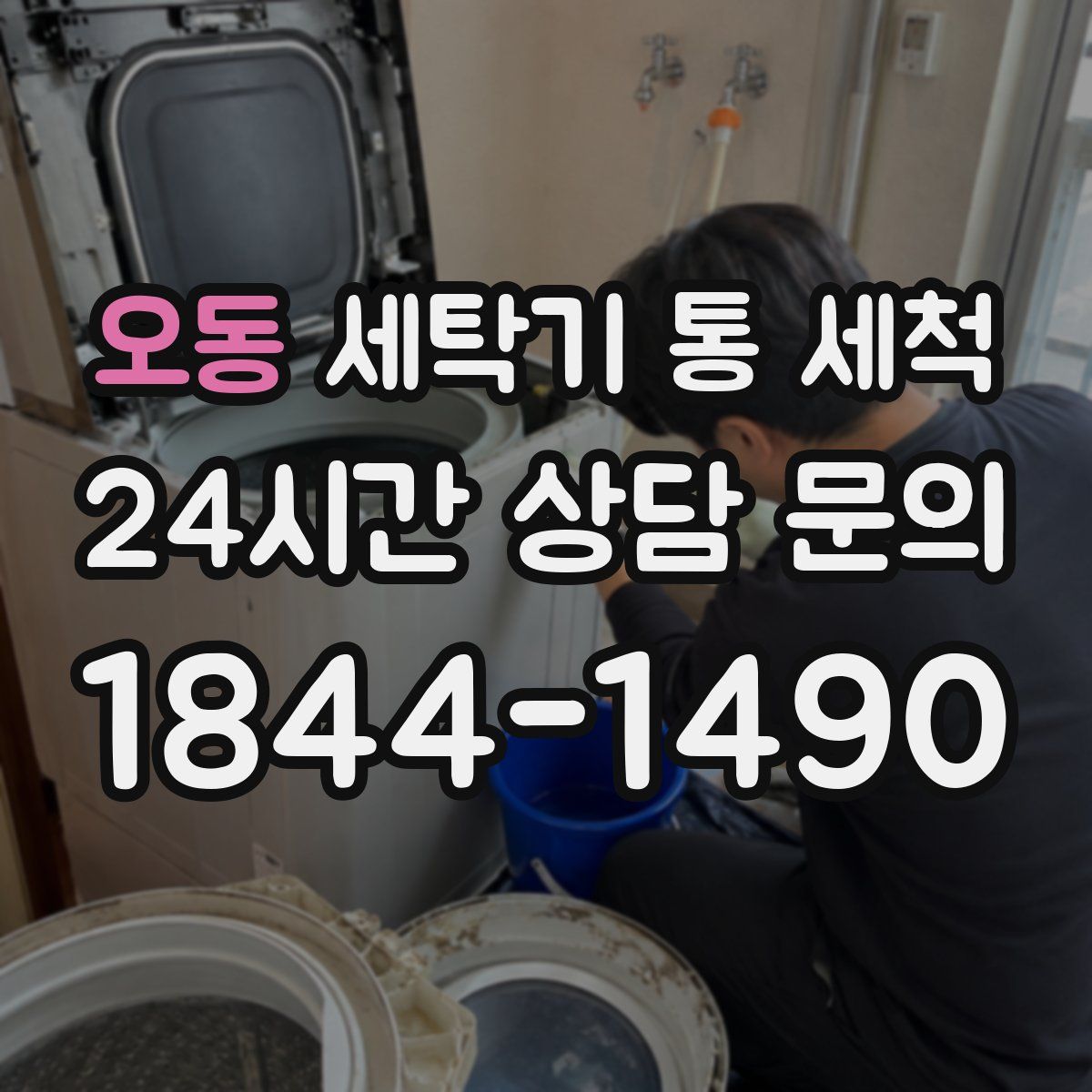 오동 세탁기 통 세척