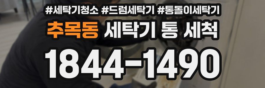추목동 세탁기 통 세척