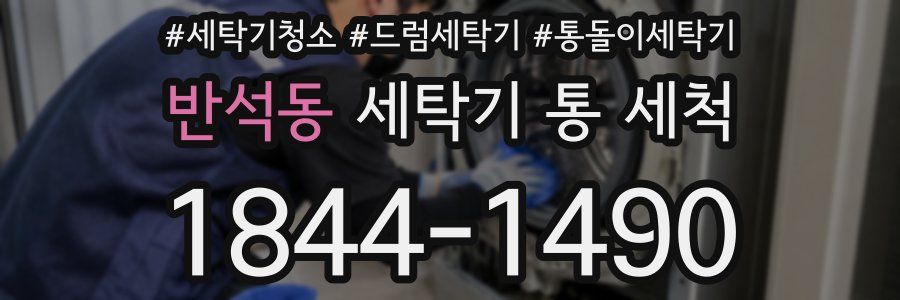 반석동 세탁기 통 세척