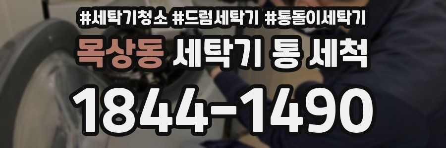 목상동 세탁기 통 세척
