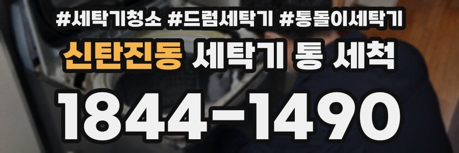 신탄진동 세탁기 통 세척