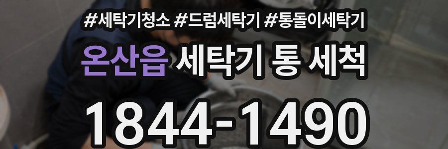온산읍 세탁기 통 세척