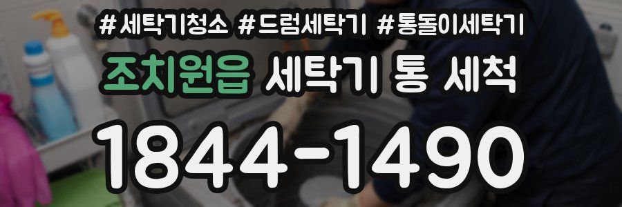 조치원읍 세탁기 통 세척