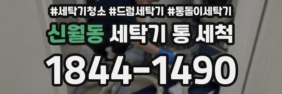 신월동 세탁기 통 세척