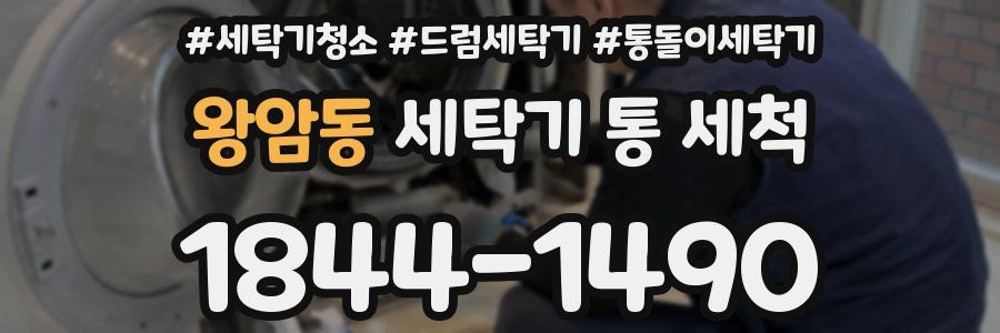 왕암동 세탁기 통 세척