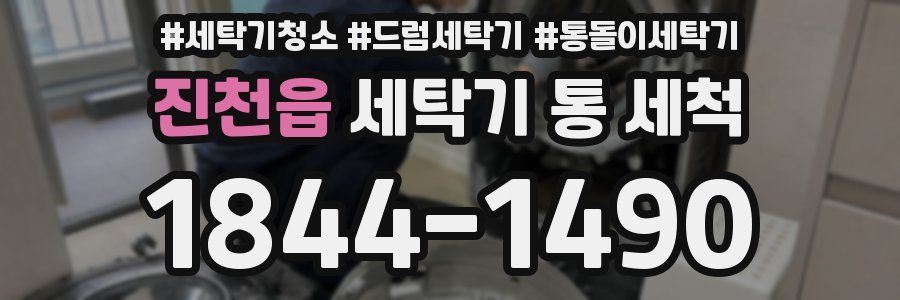 진천읍 세탁기 통 세척
